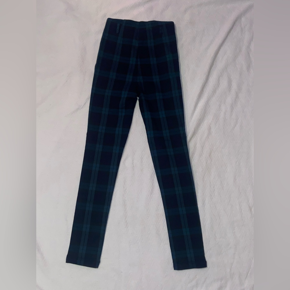 Blue Checkered Pants
